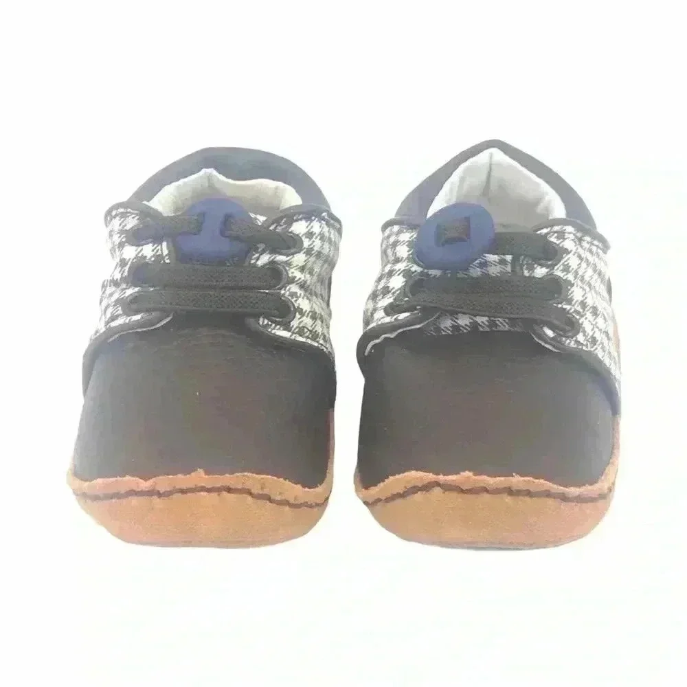 RILEYROOS RAVE DESERT SNEAKERS BABY SHOES 6-12 MONTHS LEATHER NEW IN BOX
